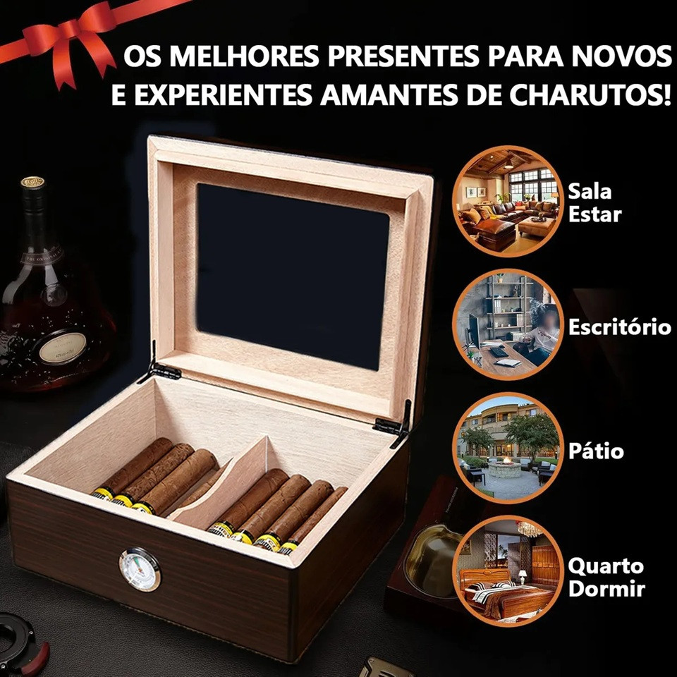 umidor de charutos joão pessoa, umidor de charutos paraiba